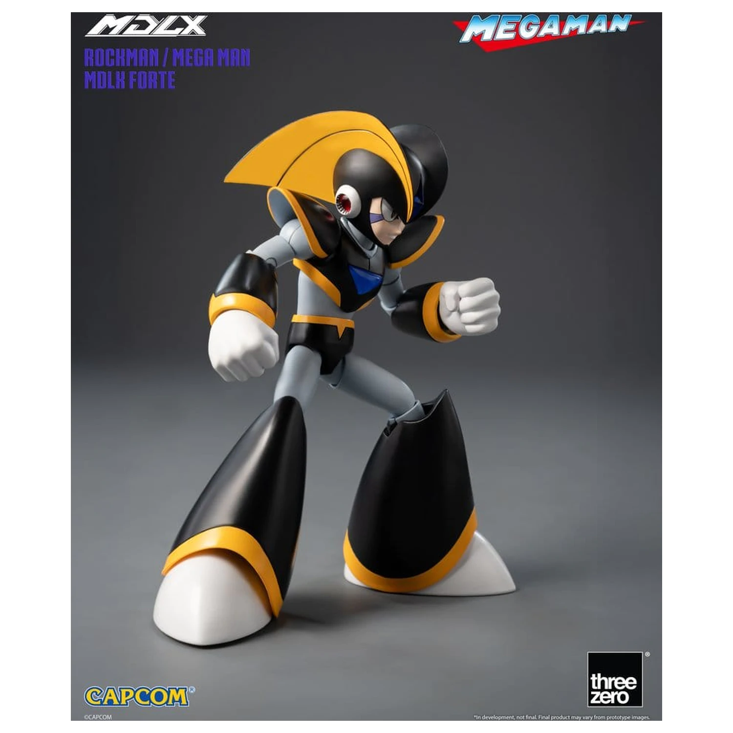 Mega Man MDLX Action Figure Rockman / Mega Man Forte 10 cm product photo