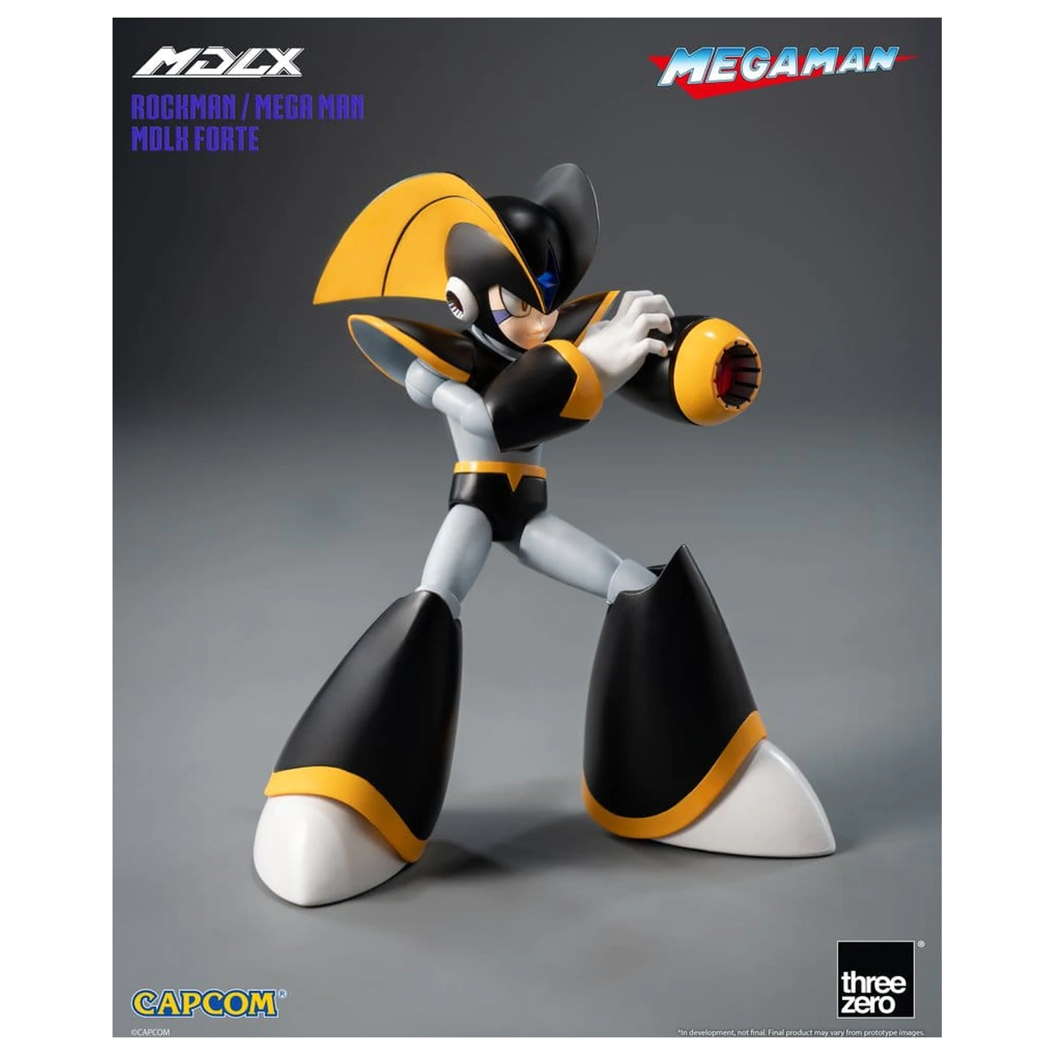 Mega Man MDLX Action Figure Rockman / Mega Man Forte 10 cm product photo