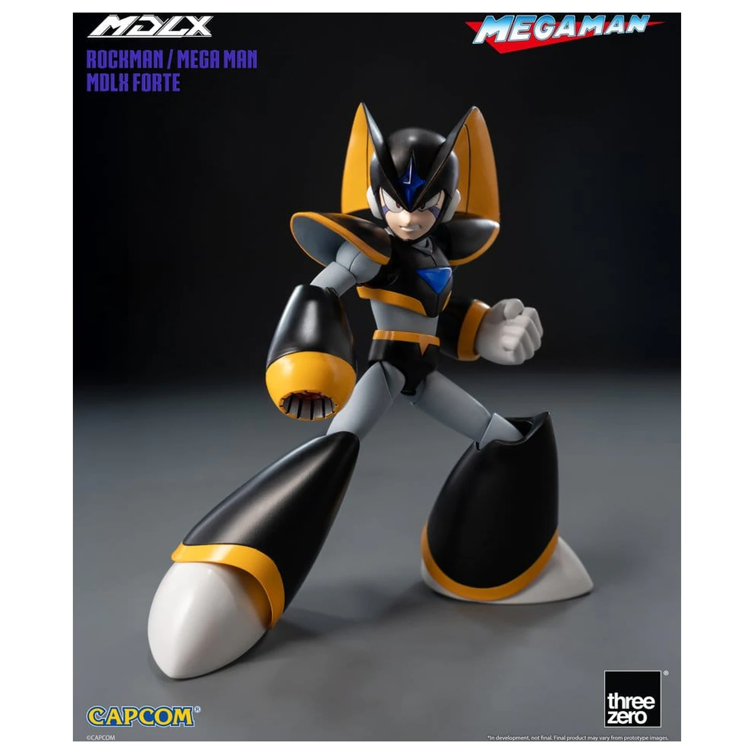 Mega Man MDLX Action Figure Rockman / Mega Man Forte 10 cm product photo
