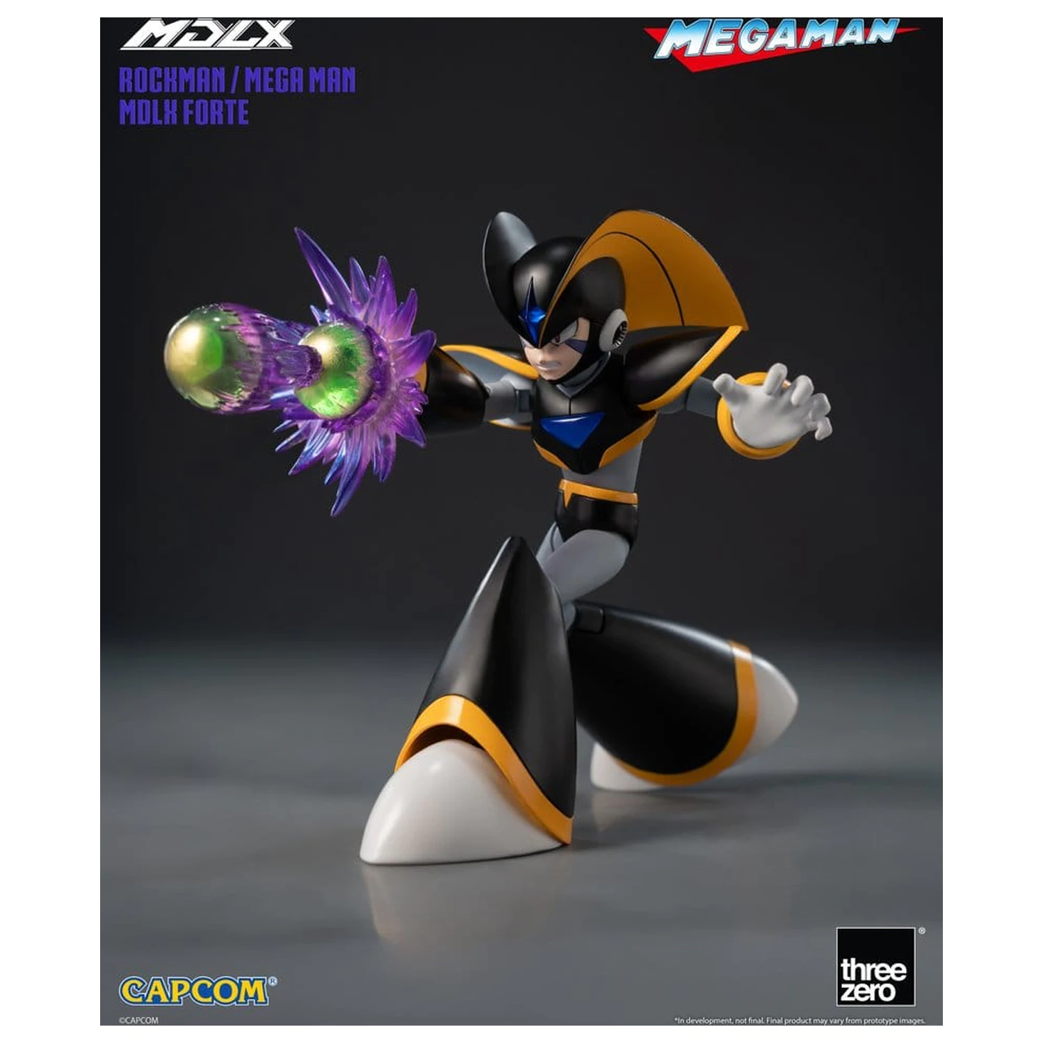 Mega Man MDLX Action Figure Rockman / Mega Man Forte 10 cm product photo