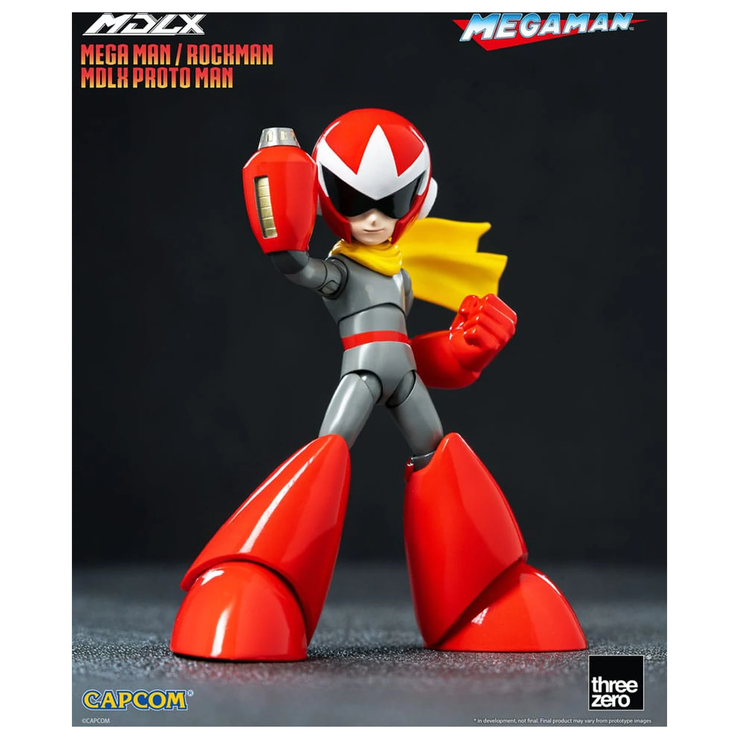 Mega Man MDLX Action Figure Rockman / Mega Man Proto Man 10 cm product photo