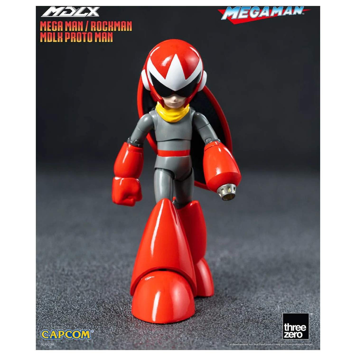 Mega Man MDLX Action Figure Rockman / Mega Man Proto Man 10 cm product photo