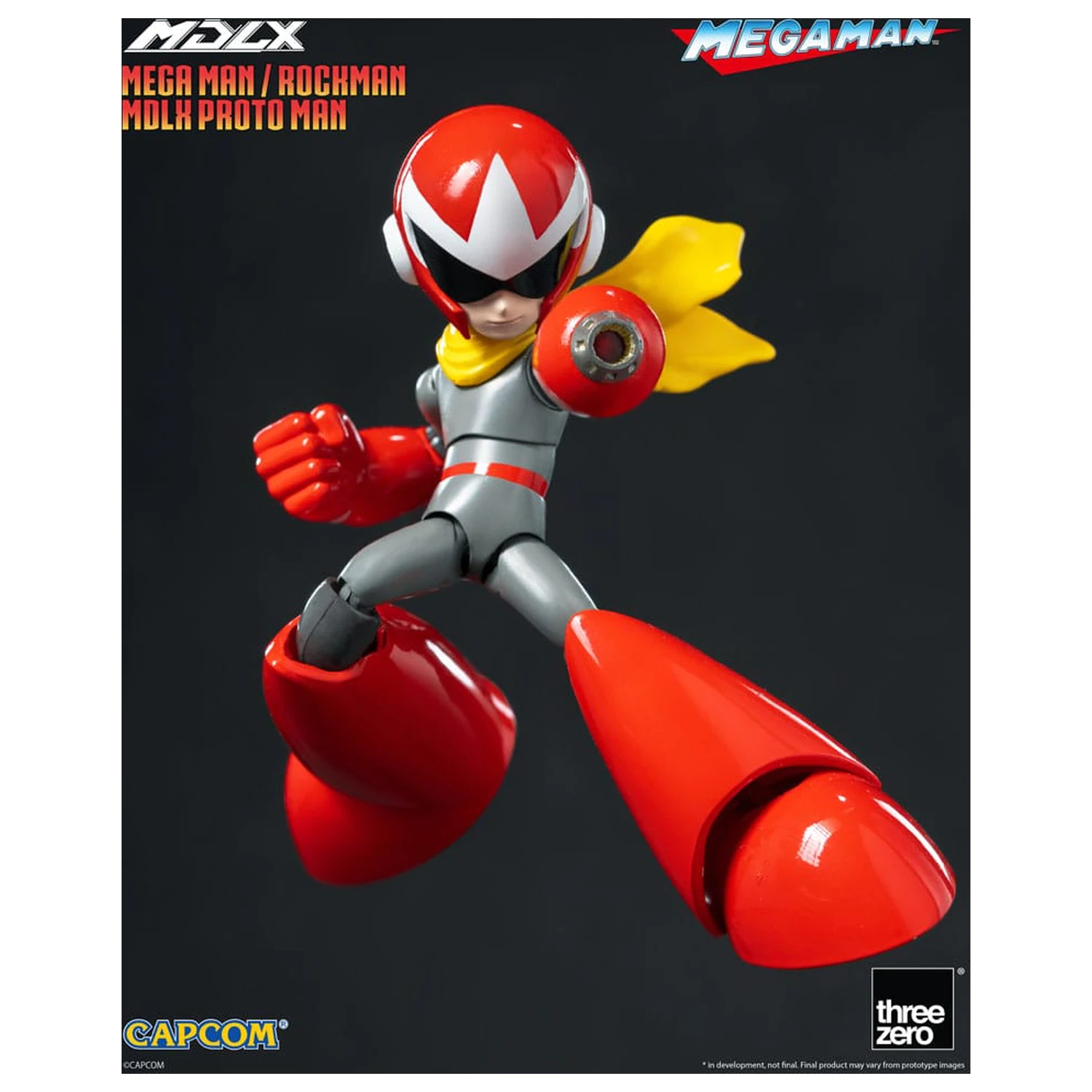 Mega Man MDLX Action Figure Rockman / Mega Man Proto Man 10 cm product photo