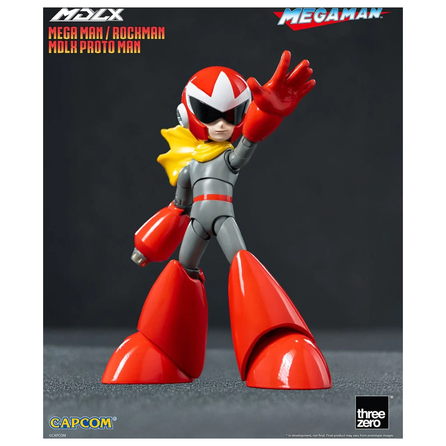 Mega Man MDLX Action Figure Rockman / Mega Man Proto Man 10 cm product photo