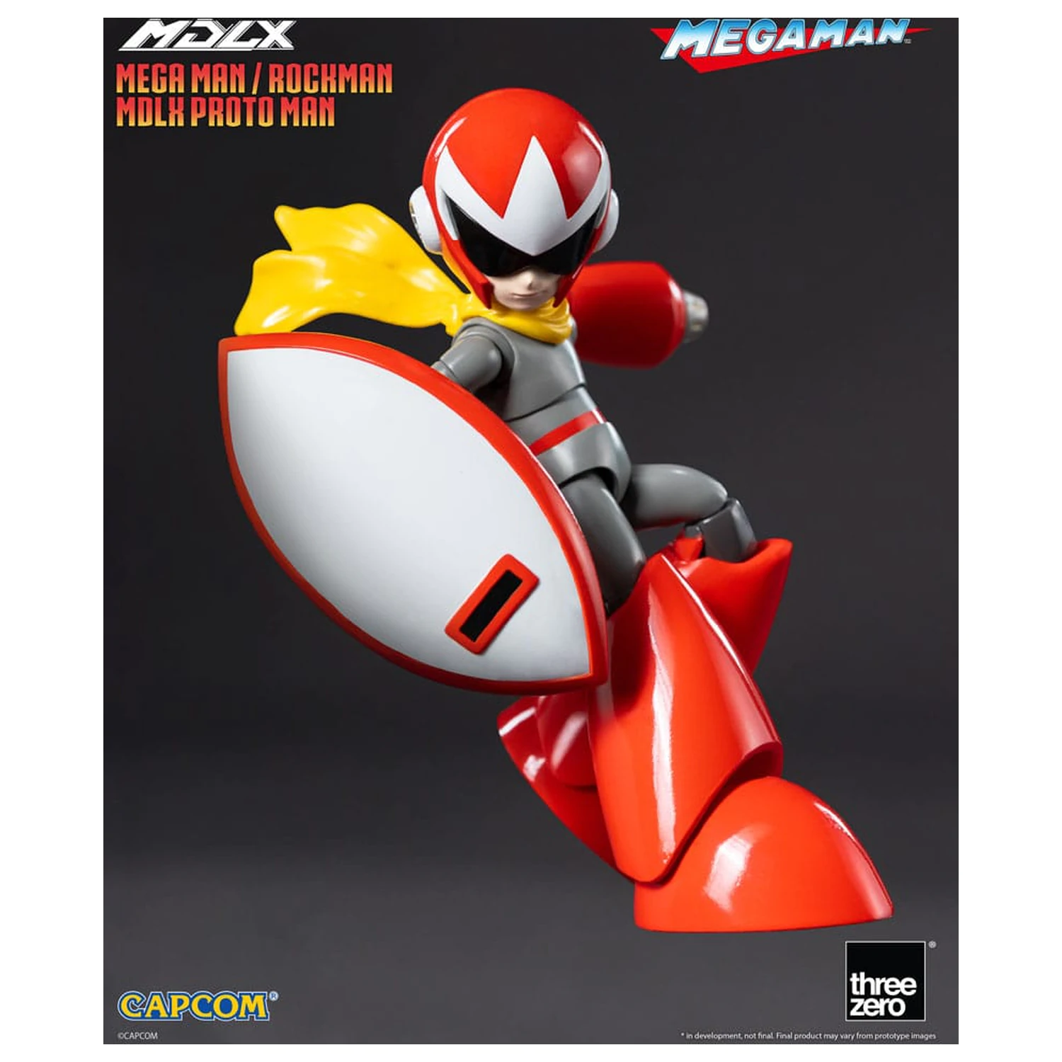 Mega Man MDLX Action Figure Rockman / Mega Man Proto Man 10 cm product photo