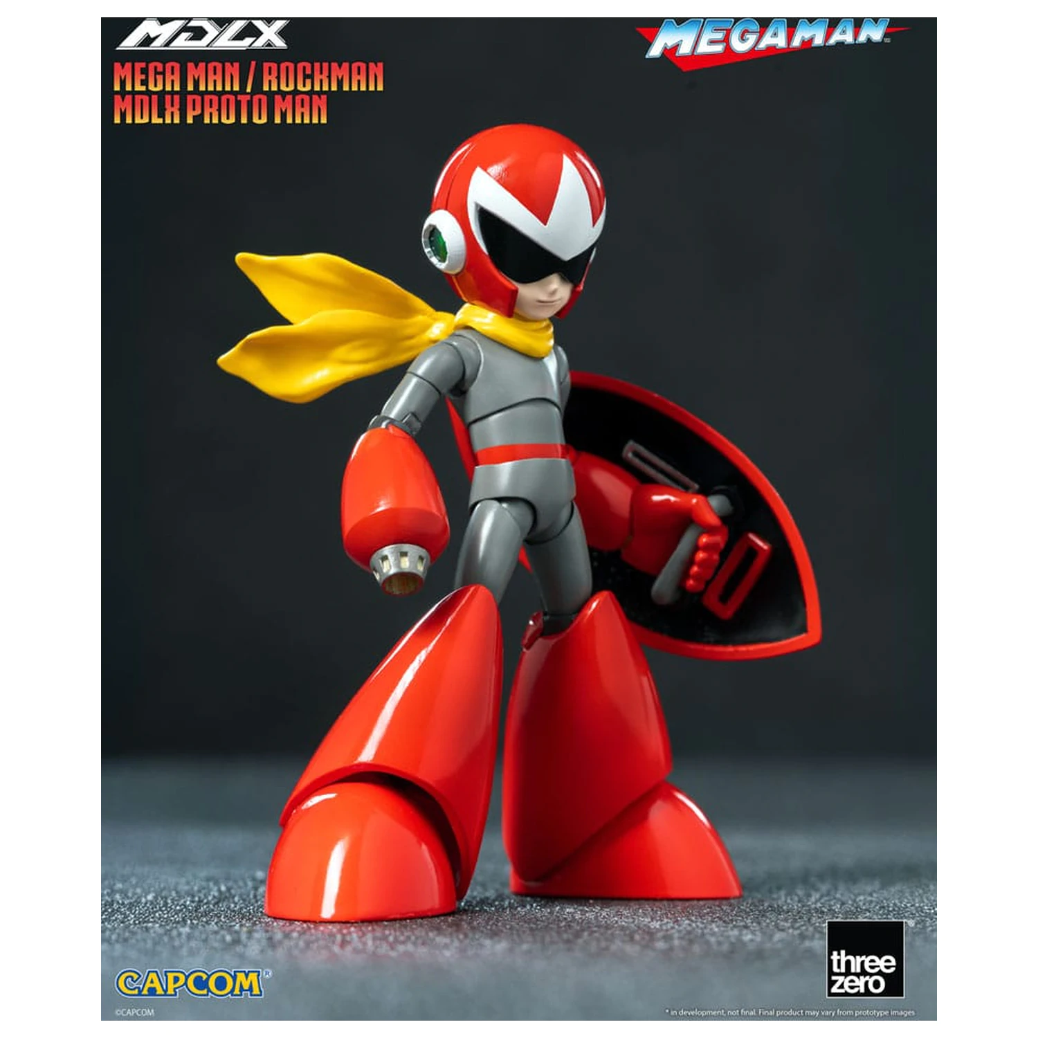 Mega Man MDLX Action Figure Rockman / Mega Man Proto Man 10 cm product photo