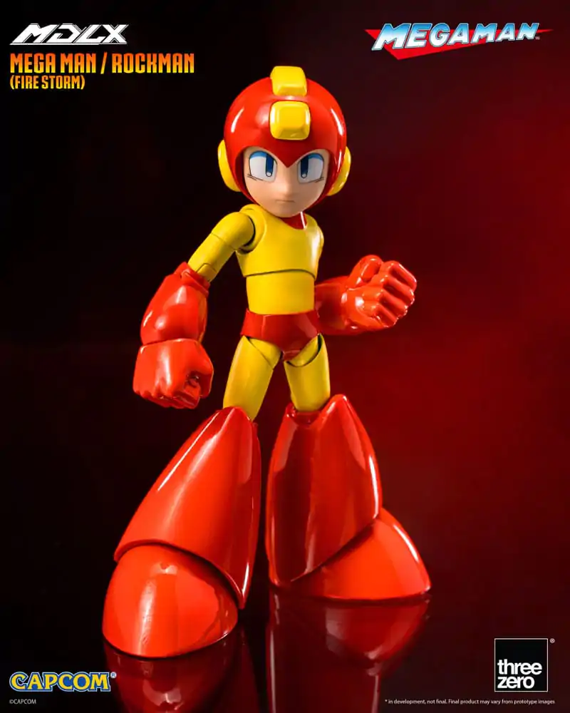 Mega Man MDLX Action Figure Mega Man / Rockman (Fire Storm) 10 cm termékfotó