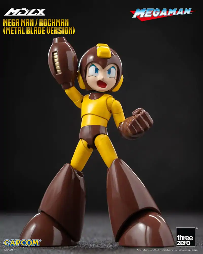 Mega Man MDLX Action Figure Mega Man / Rockman (Metal Blade Version) 10 cm product photo