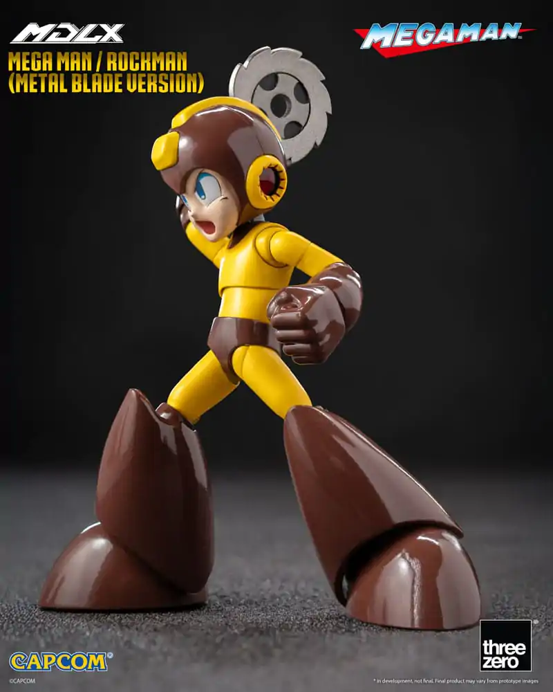 Mega Man MDLX Action Figure Mega Man / Rockman (Metal Blade Version) 10 cm product photo