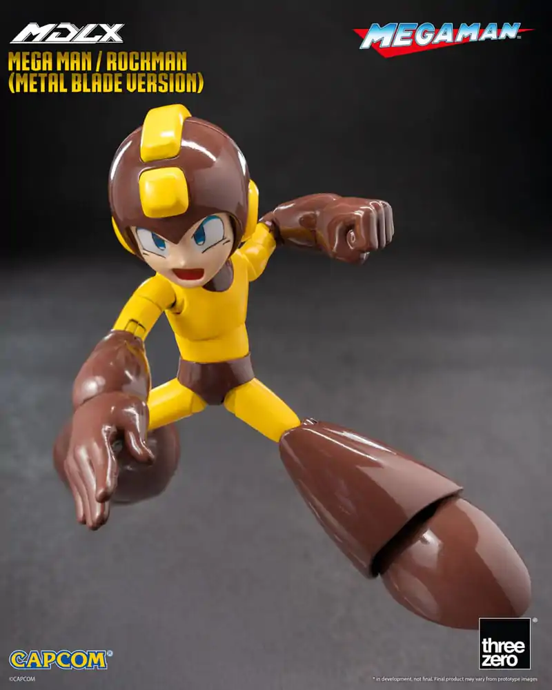 Mega Man MDLX Action Figure Mega Man / Rockman (Metal Blade Version) 10 cm product photo