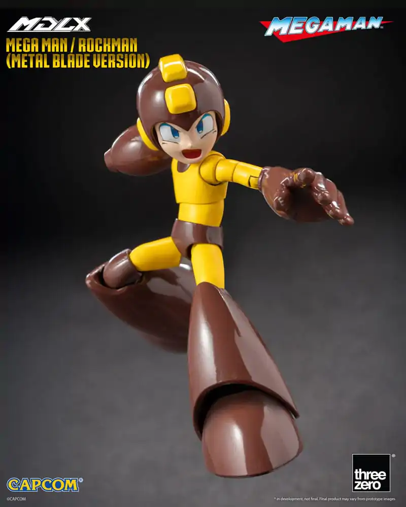 Mega Man MDLX Action Figure Mega Man / Rockman (Metal Blade Version) 10 cm product photo