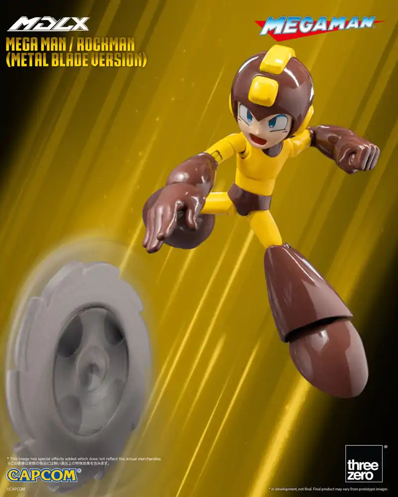 Mega Man MDLX Action Figure Mega Man / Rockman (Metal Blade Version) 10 cm product photo