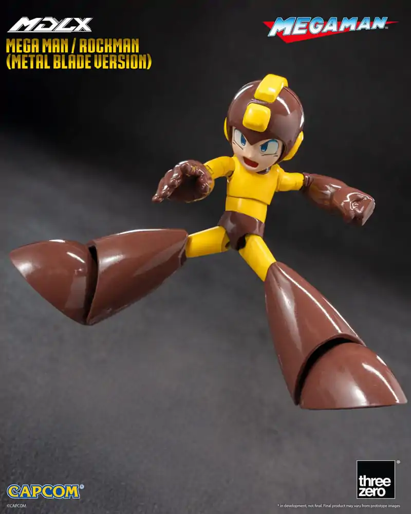 Mega Man MDLX Action Figure Mega Man / Rockman (Metal Blade Version) 10 cm product photo