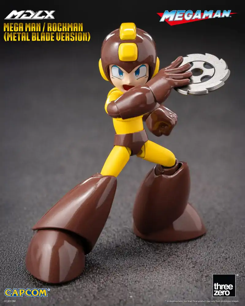 Mega Man MDLX Action Figure Mega Man / Rockman (Metal Blade Version) 10 cm product photo