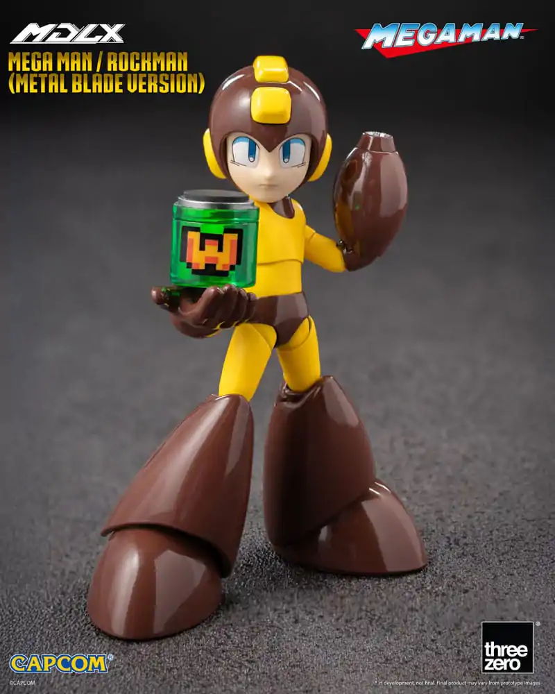 Mega Man MDLX Action Figure Mega Man / Rockman (Metal Blade Version) 10 cm product photo