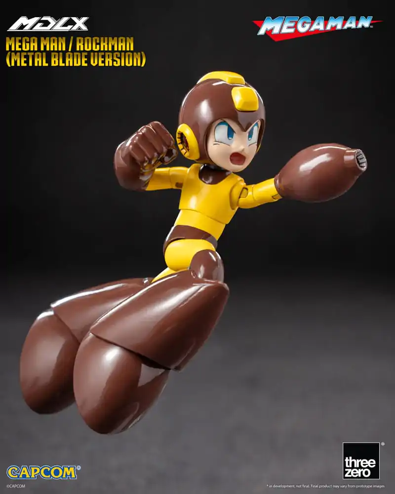 Mega Man MDLX Action Figure Mega Man / Rockman (Metal Blade Version) 10 cm product photo