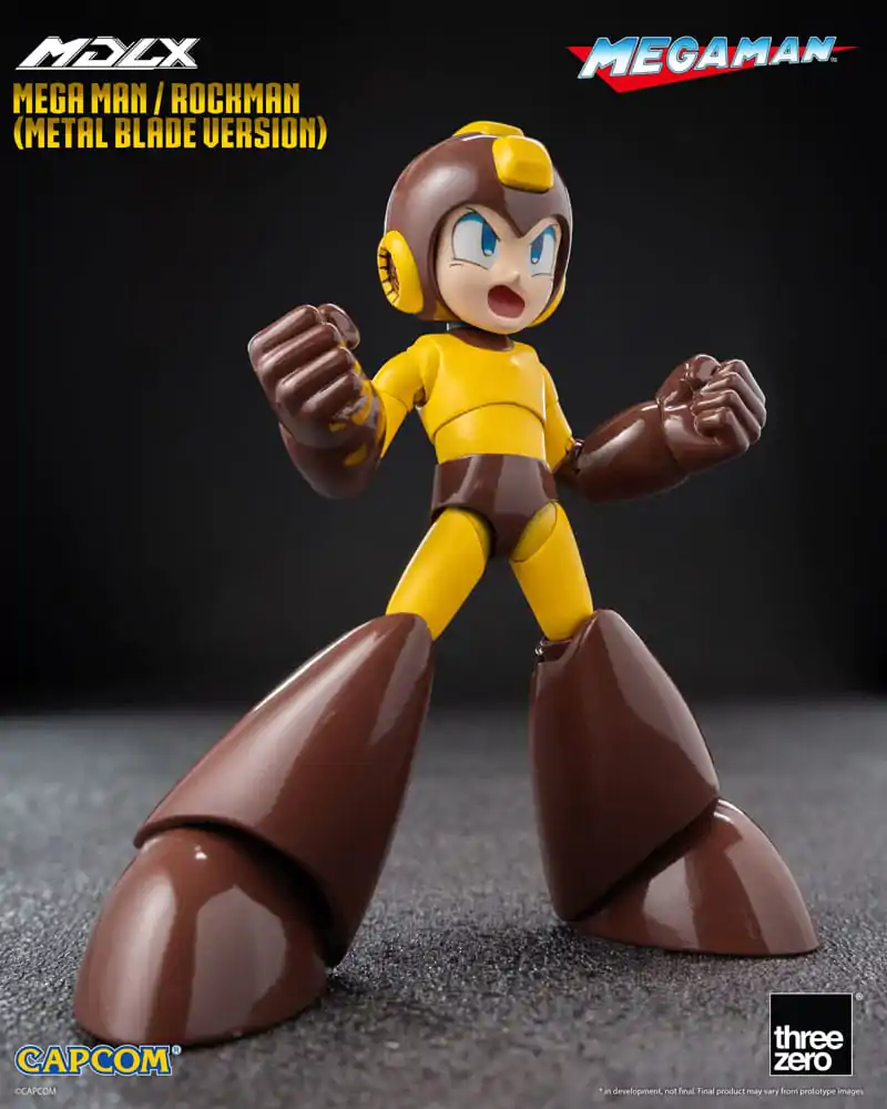 Mega Man MDLX Action Figure Mega Man / Rockman (Metal Blade Version) 10 cm product photo