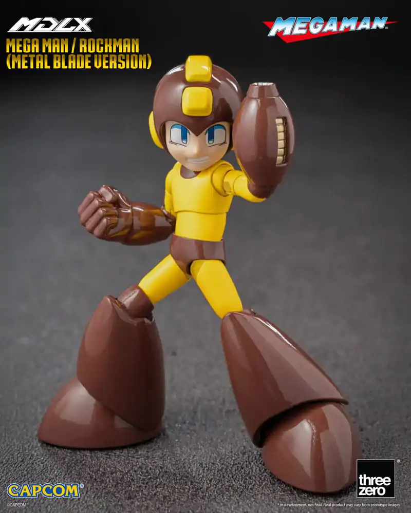 Mega Man MDLX Action Figure Mega Man / Rockman (Metal Blade Version) 10 cm product photo