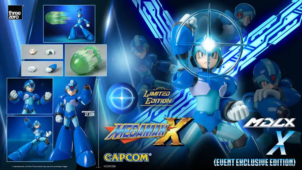 Mega Man MDLX Action Figure Rockman X / Mega Man X  12 cm product photo