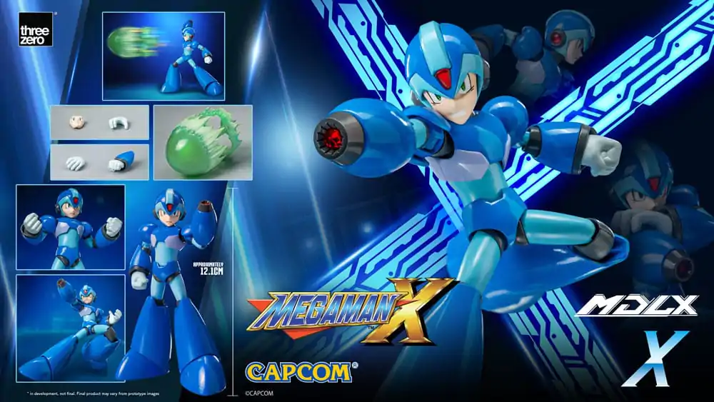 Mega Man MDLX Action Figure Rockman X / Mega Man X  12 cm product photo