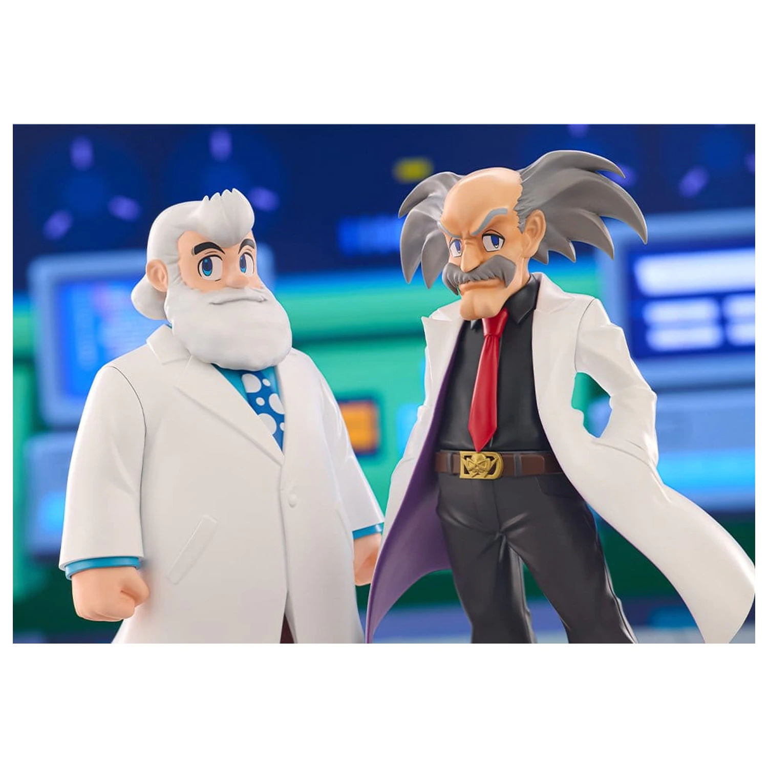 Mega Man Oshi Works PVC Figures 2-Pack Dr. Wily & Dr. Light product photo