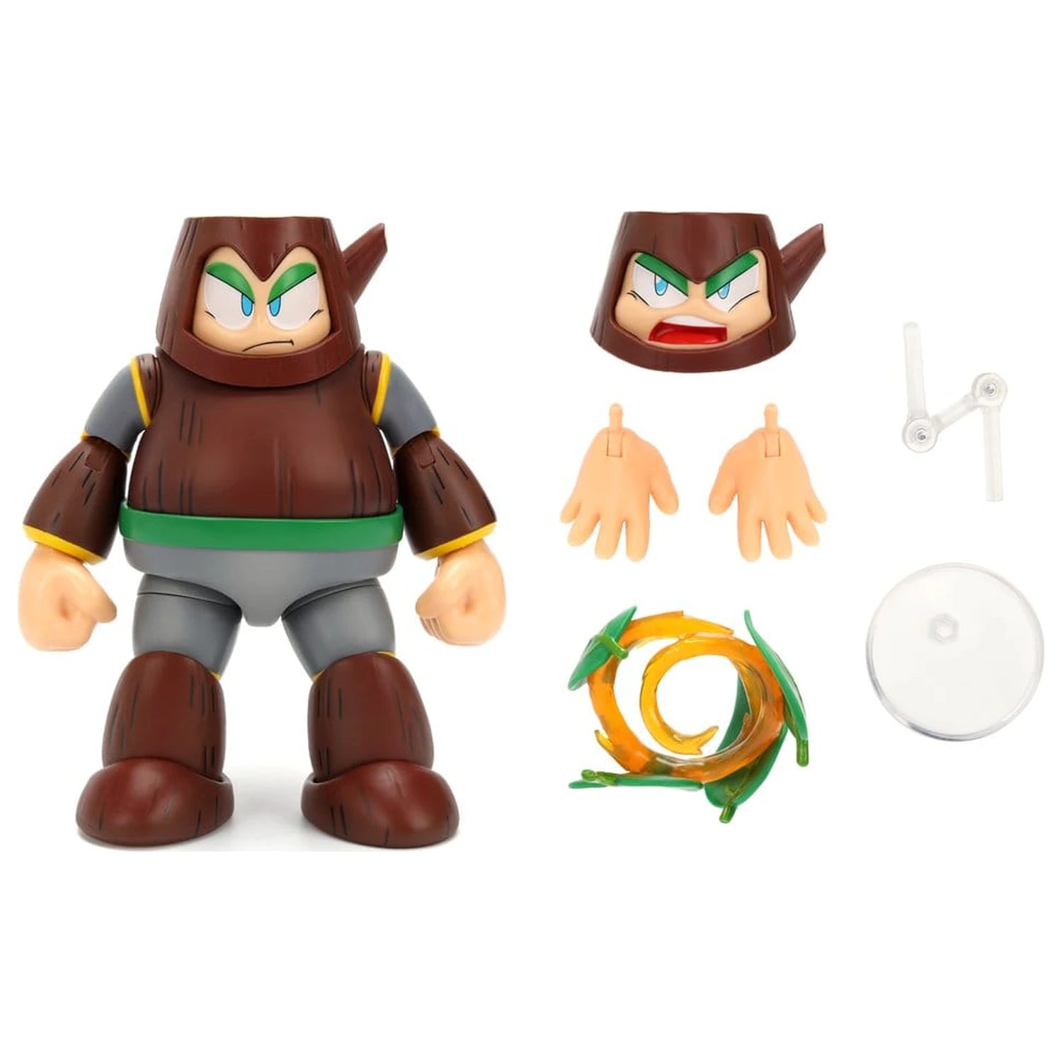 Mega Man Action Figure Wood Man 11 cm product photo