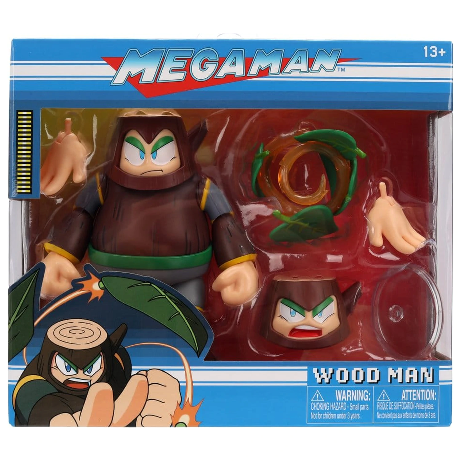 Mega Man Action Figure Wood Man 11 cm product photo