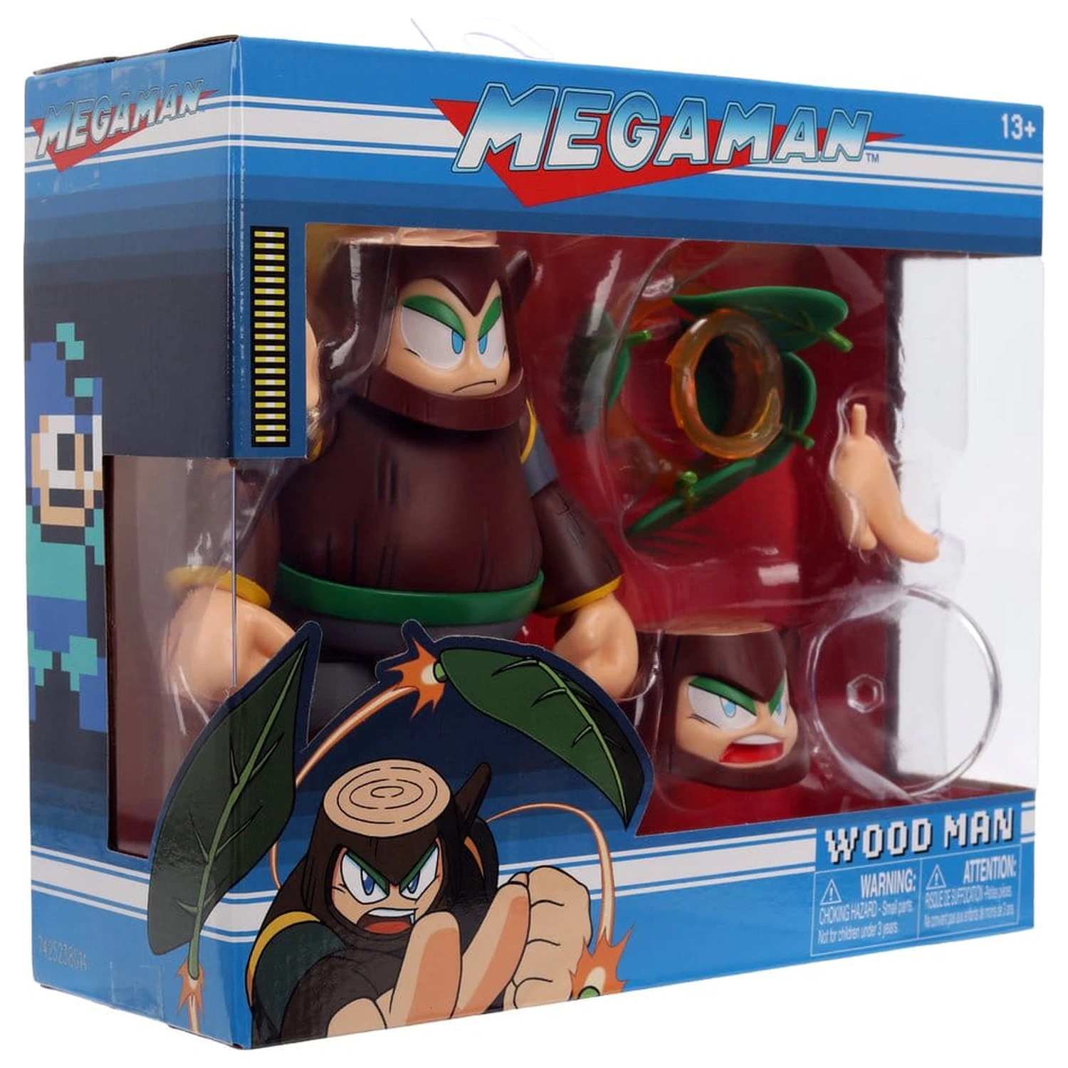Mega Man Action Figure Wood Man 11 cm product photo
