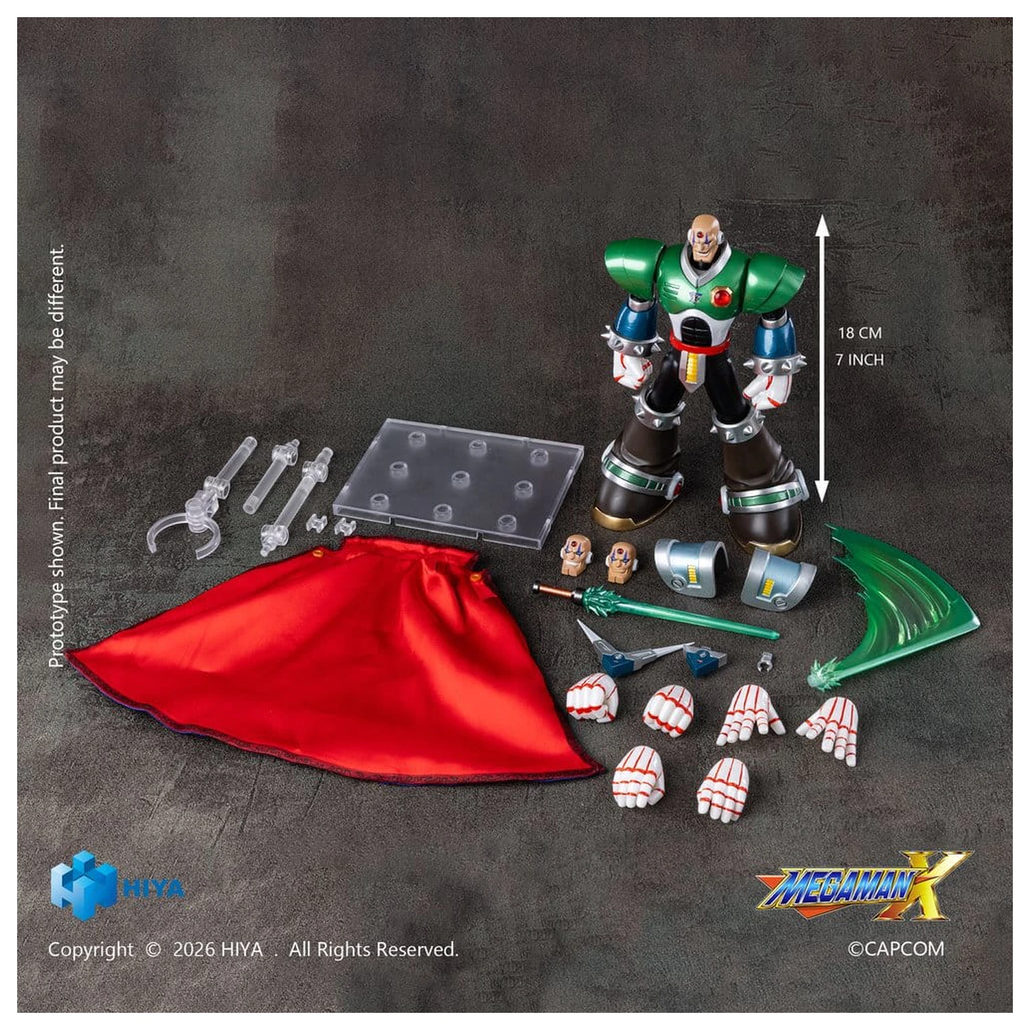 Mega Man X Exquisite Basic Action Figure Sigma 18 cm product photo