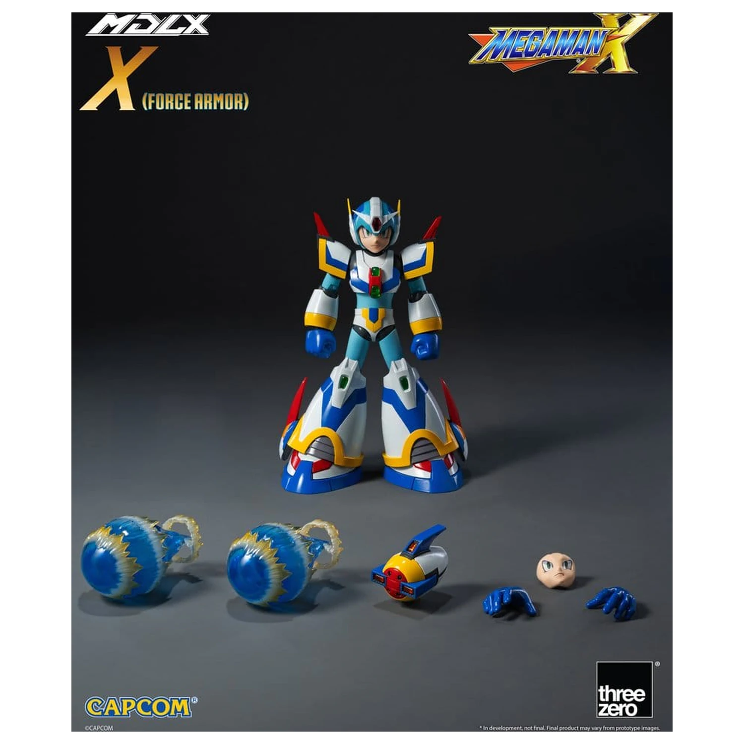 Mega Man X MDLX Action Figure Rockman / Mega Man Force Armor 12 cm product photo
