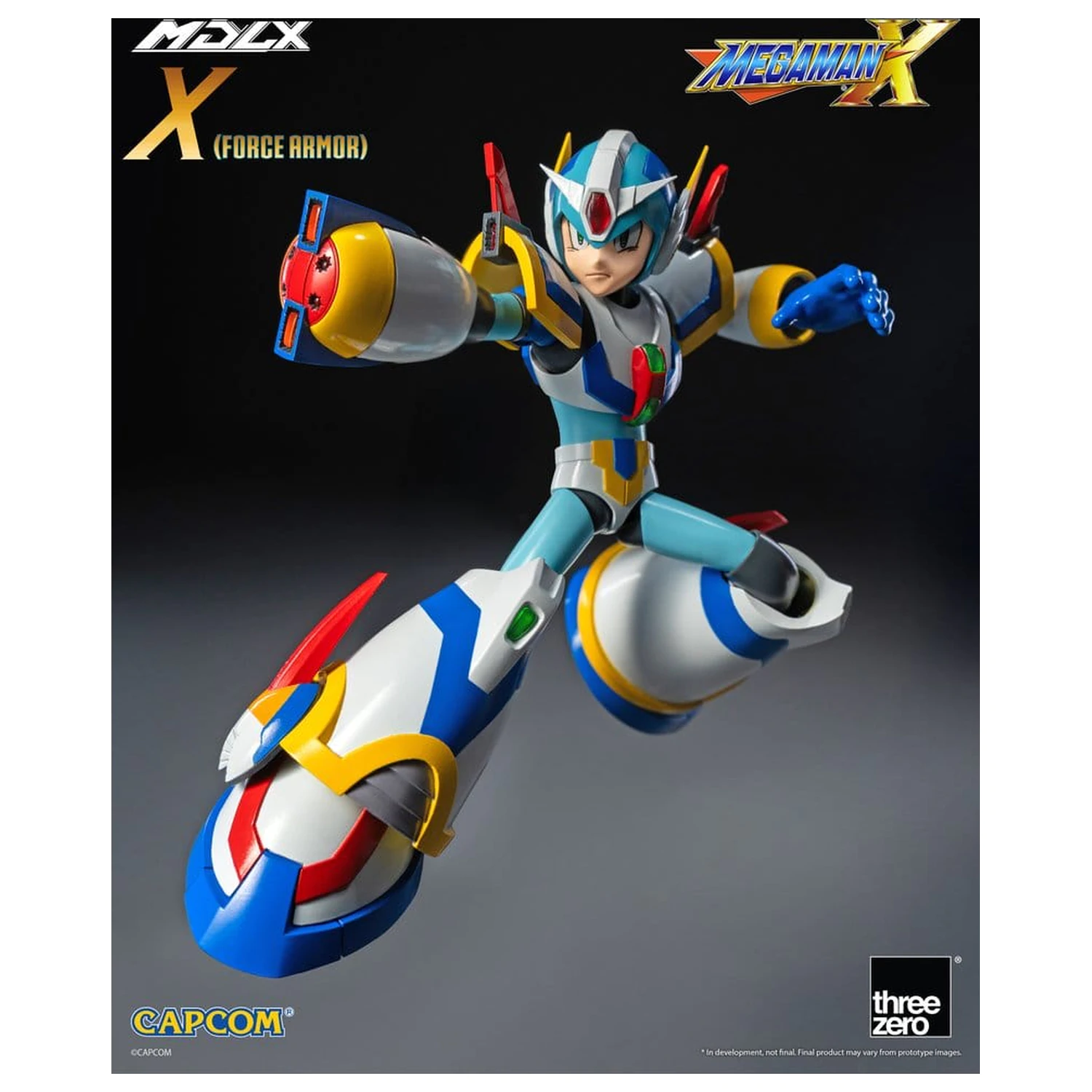 Mega Man X MDLX Action Figure Rockman / Mega Man Force Armor 12 cm product photo