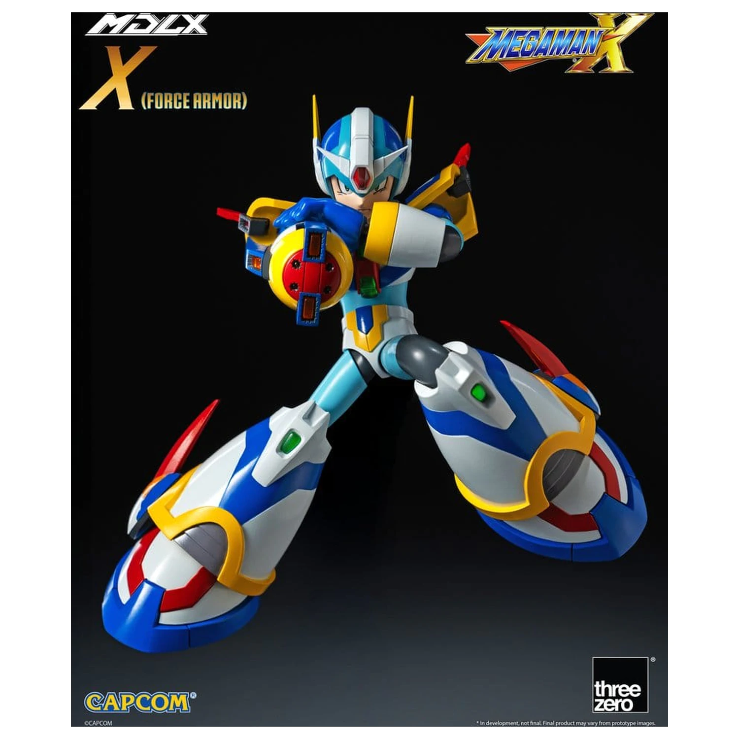 Mega Man X MDLX Action Figure Rockman / Mega Man Force Armor 12 cm product photo