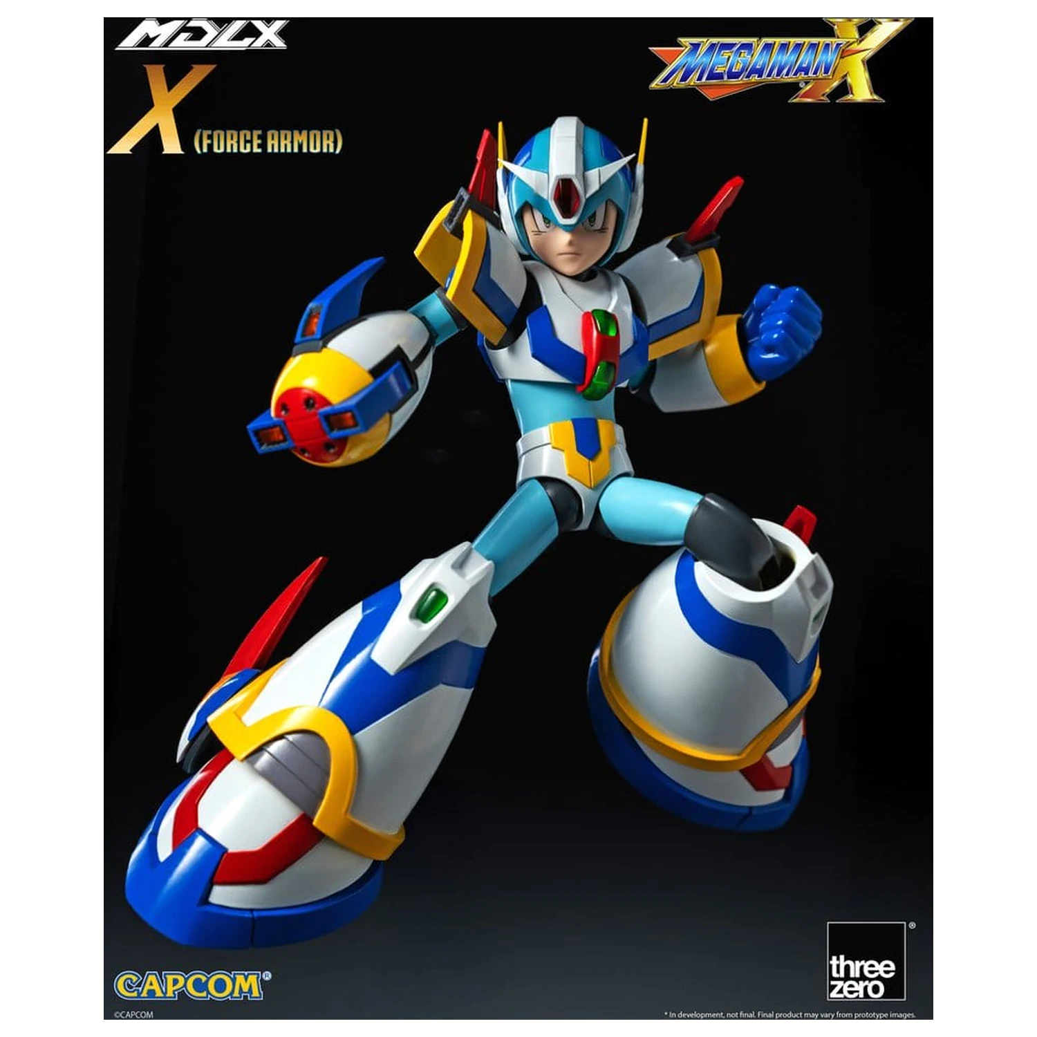 Mega Man X MDLX Action Figure Rockman / Mega Man Force Armor 12 cm product photo