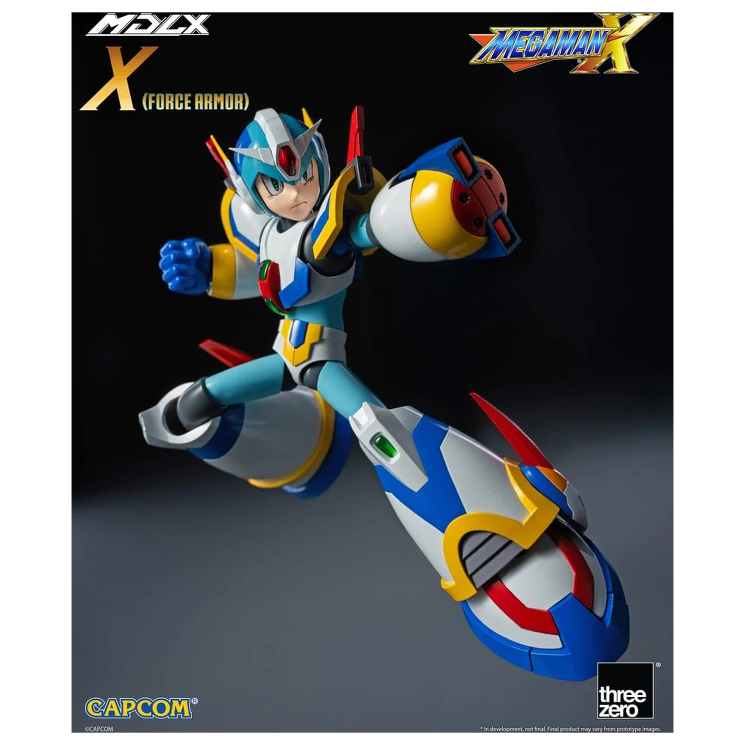 Mega Man X MDLX Action Figure Rockman / Mega Man Force Armor 12 cm product photo