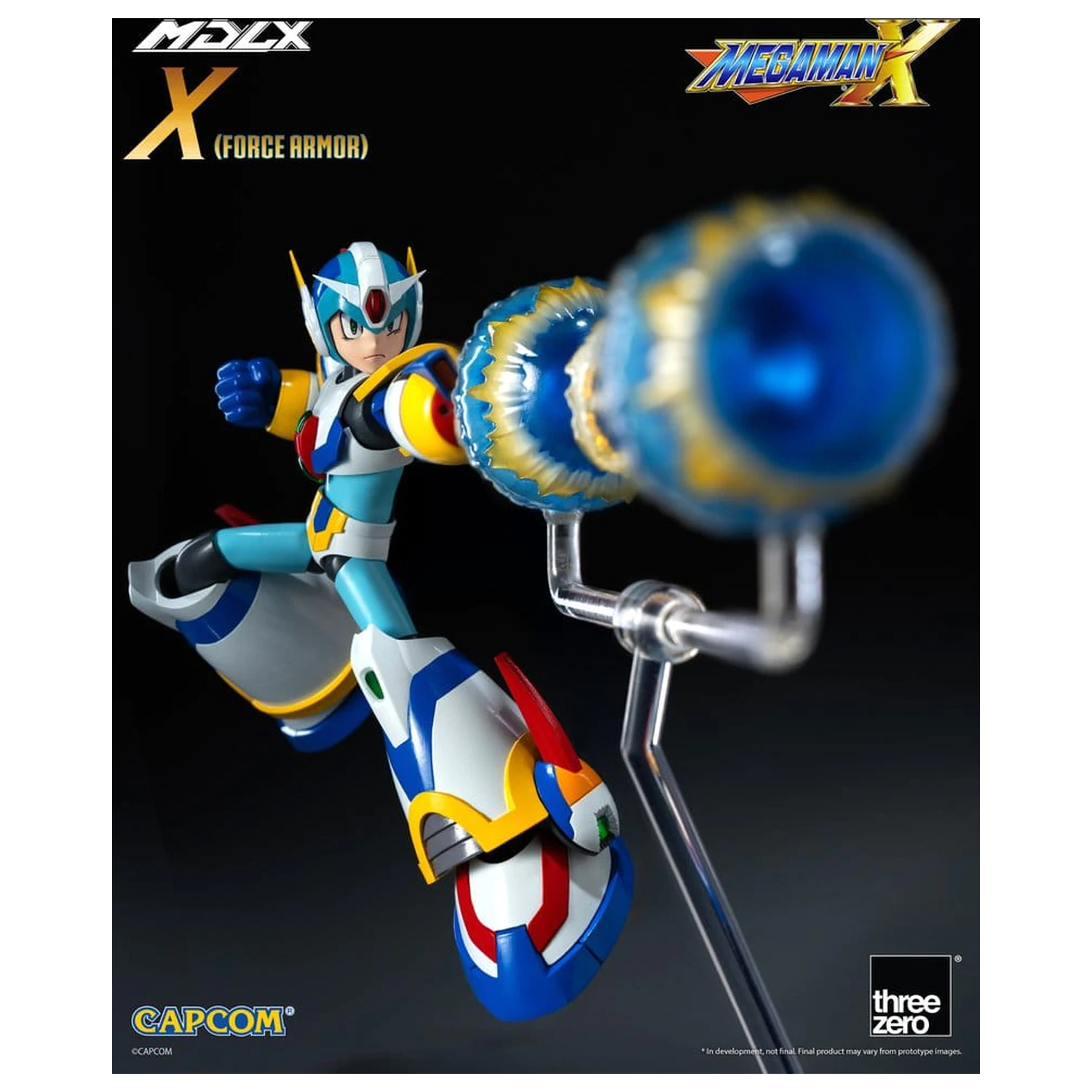 Mega Man X MDLX Action Figure Rockman / Mega Man Force Armor 12 cm product photo