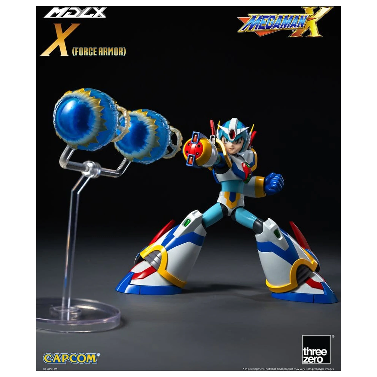 Mega Man X MDLX Action Figure Rockman / Mega Man Force Armor 12 cm product photo