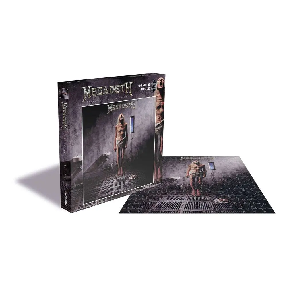 Megadeth Rock Saws Jigsaw Puzzle Countdown to Extinction (500 pieces) product photo