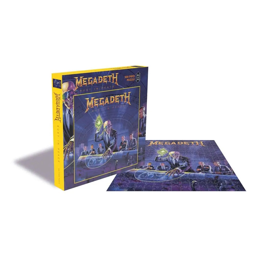 Megadeth Rock Saws Jigsaw Puzzle Rust in Peace (500 pieces) product photo