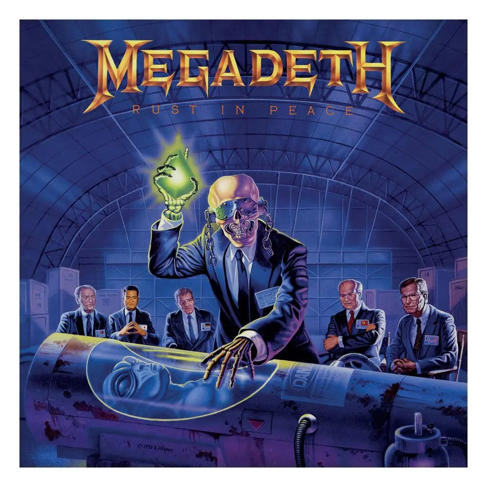 Megadeth Rock Saws Jigsaw Puzzle Rust in Peace (500 pieces) product photo