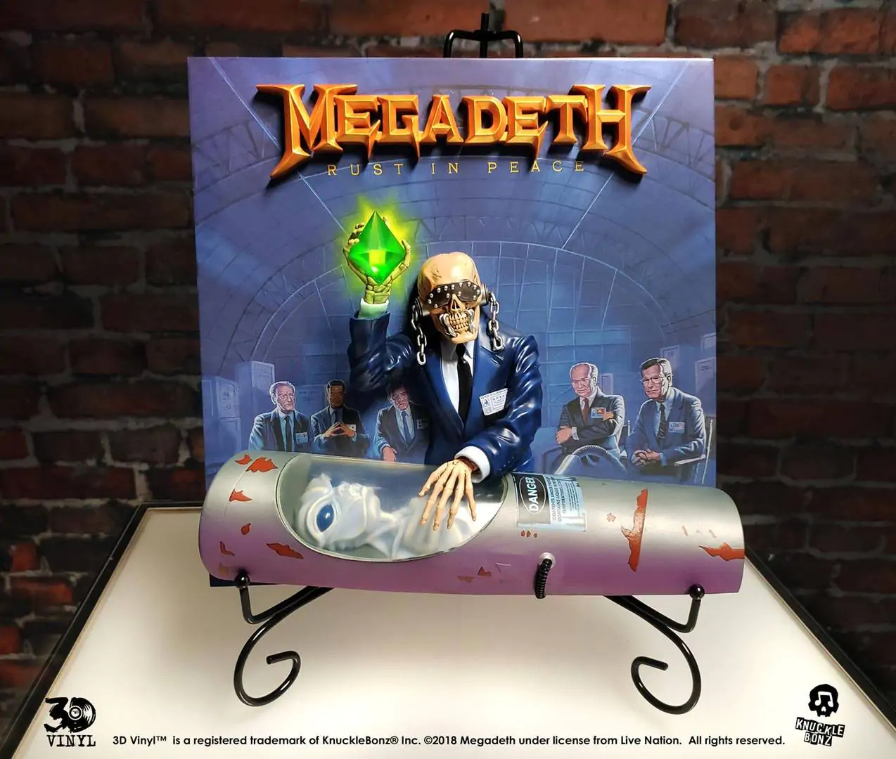 Megadeth 3D Vinyl Statue Rust In Peace 30 cm product photo