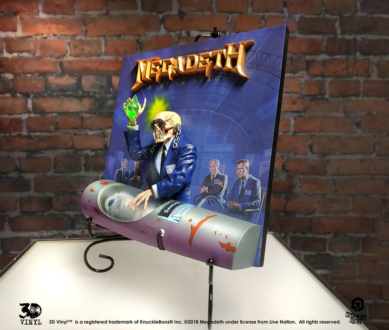 Megadeth 3D Vinyl Statue Rust In Peace 30 cm product photo