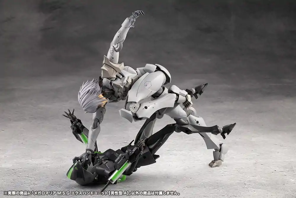 Megalomaria Unlimited Universe Model Kit Accessory Set Ex Hand Unit Male Type A product photo