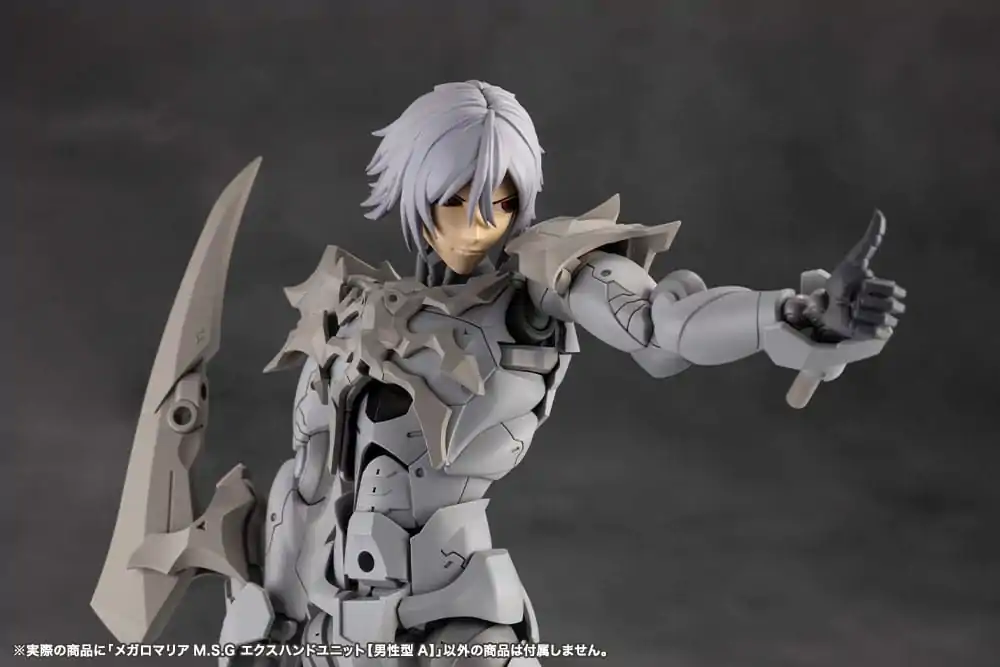 Megalomaria Unlimited Universe Model Kit Accessory Set Ex Hand Unit Male Type A product photo