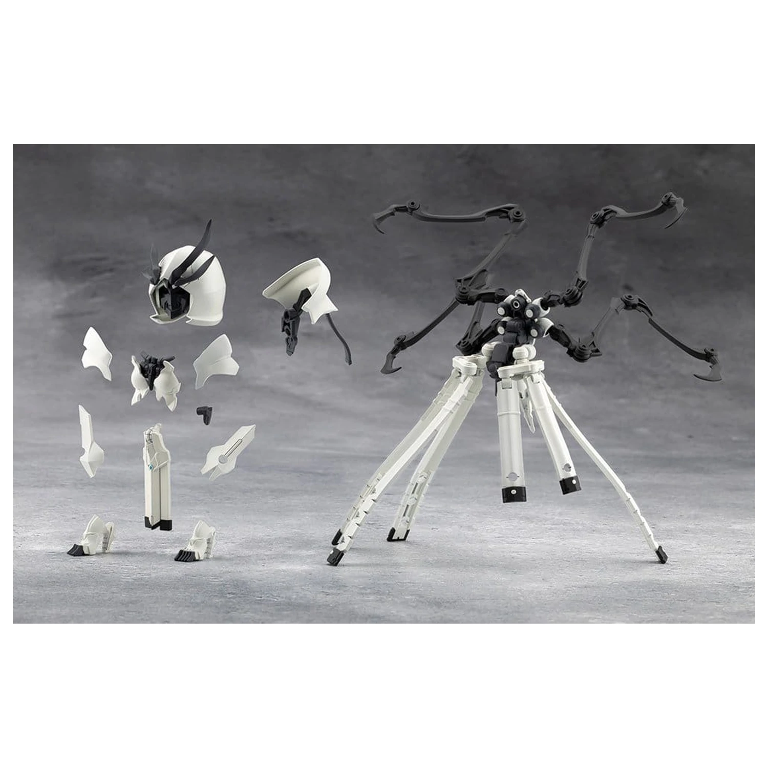 Megalomaria Unlimited Universe Plastic Model Kit Accessory Set Metamorphose Unit Exarmor White Sorceress product photo