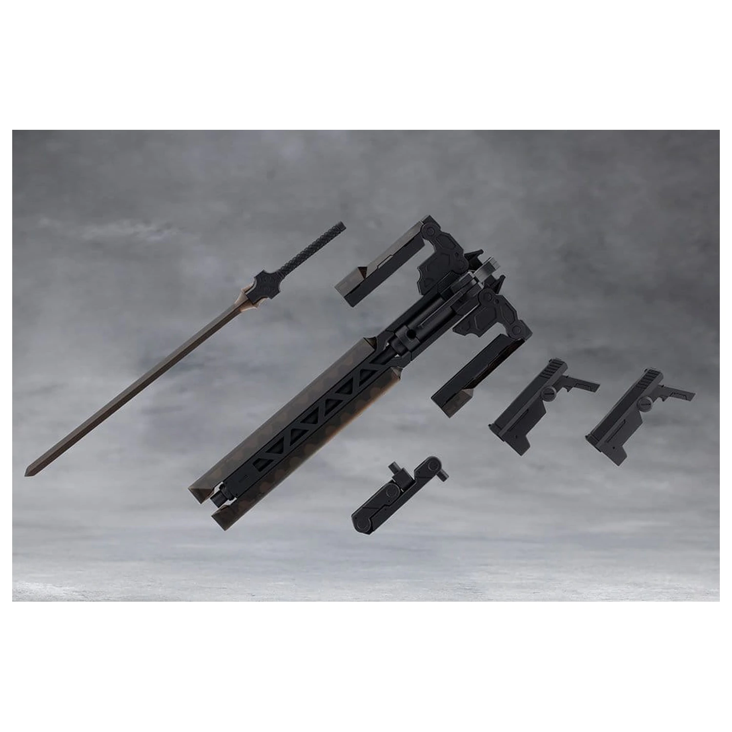 Megalomaria Unlimited Universe Plastic Model Kit Accessory Set Metamorphose Unit Grave Arms 2 Black Ver. product photo