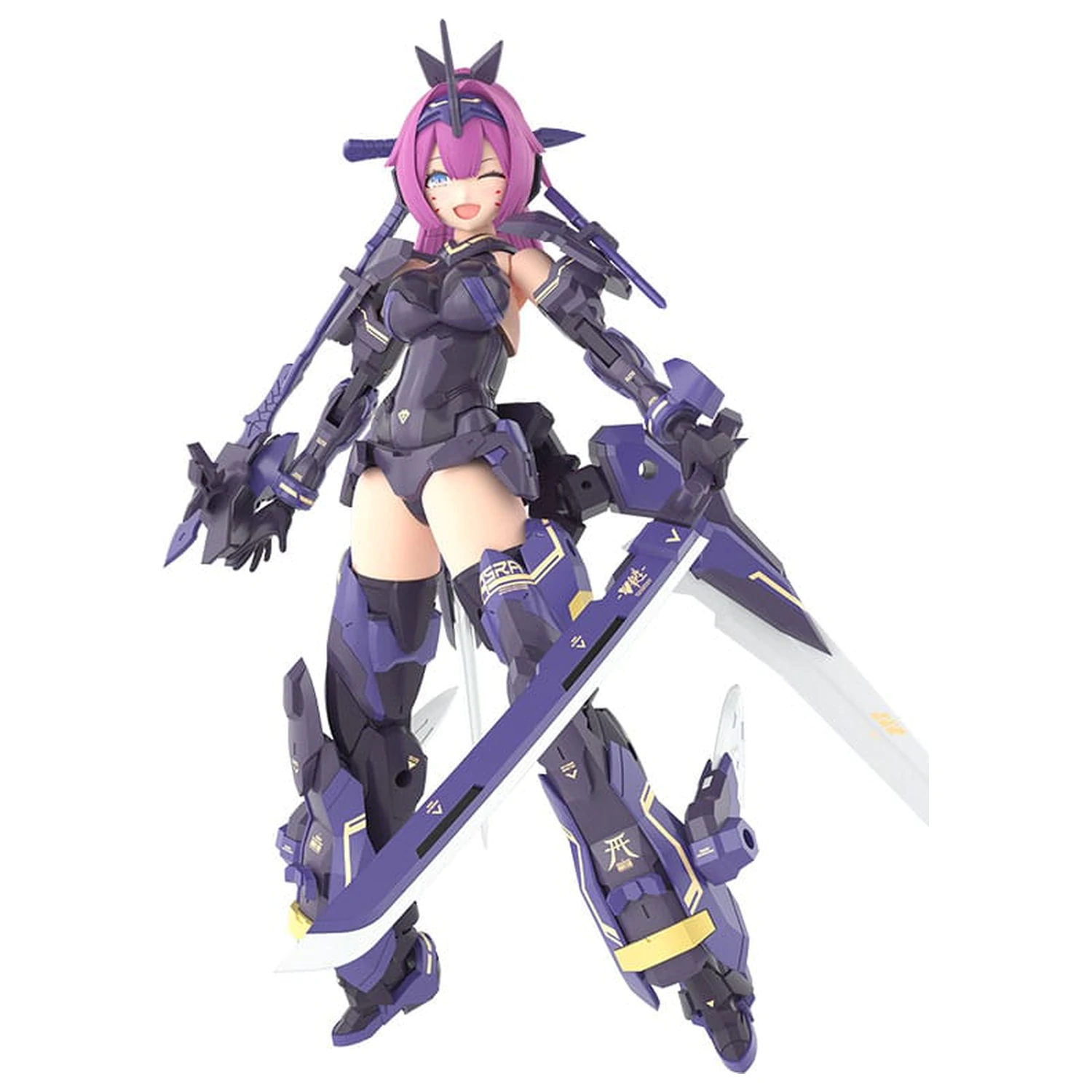 Megami Device Plastic Model Kit 1/1 Asra Archer Kizuna Shadow Edition Full Package 14 cm  product photo