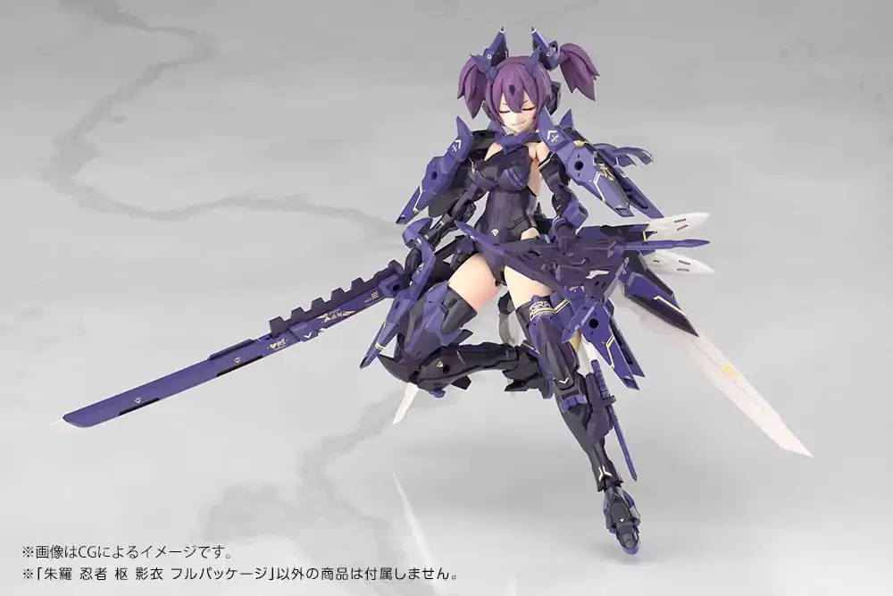 Megami Device Plastic Model Kit 1/1 Asra Ninja Kaname Shadow Edition Full Package 14 cm  product photo