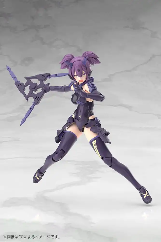 Megami Device Plastic Model Kit 1/1 Asra Ninja Kaname Shadow Edition Full Package 14 cm  product photo