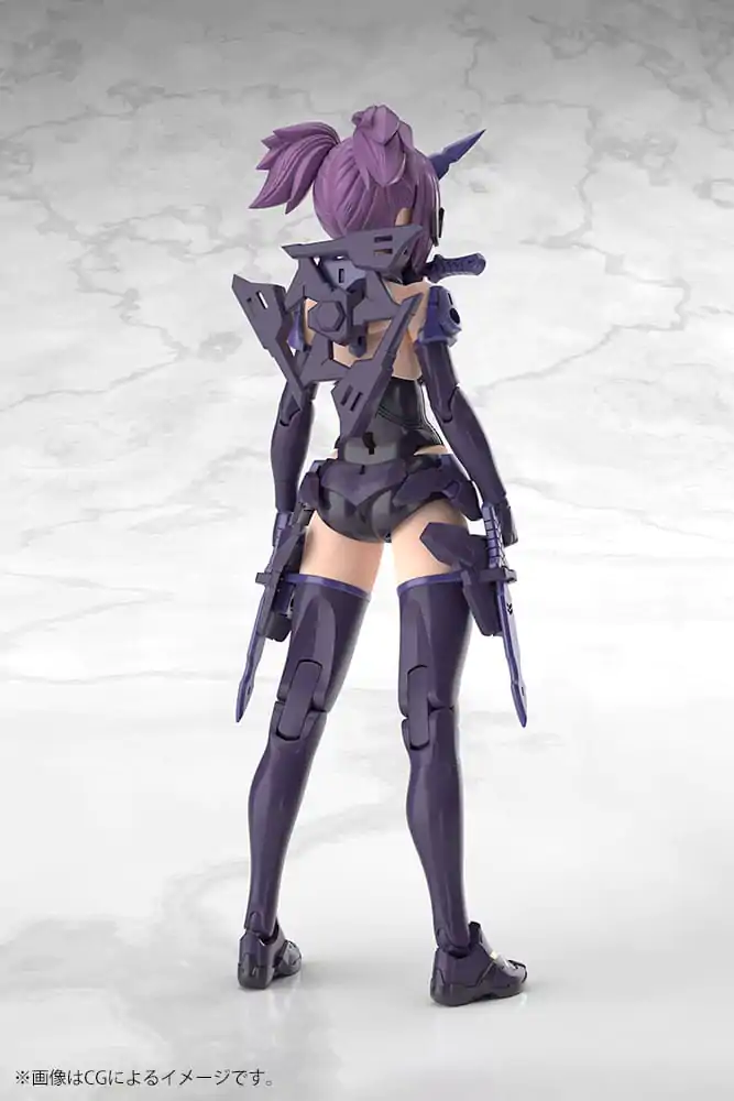 Megami Device Plastic Model Kit 1/1 Asra Ninja Kaname Shadow Edition Full Package 14 cm  product photo