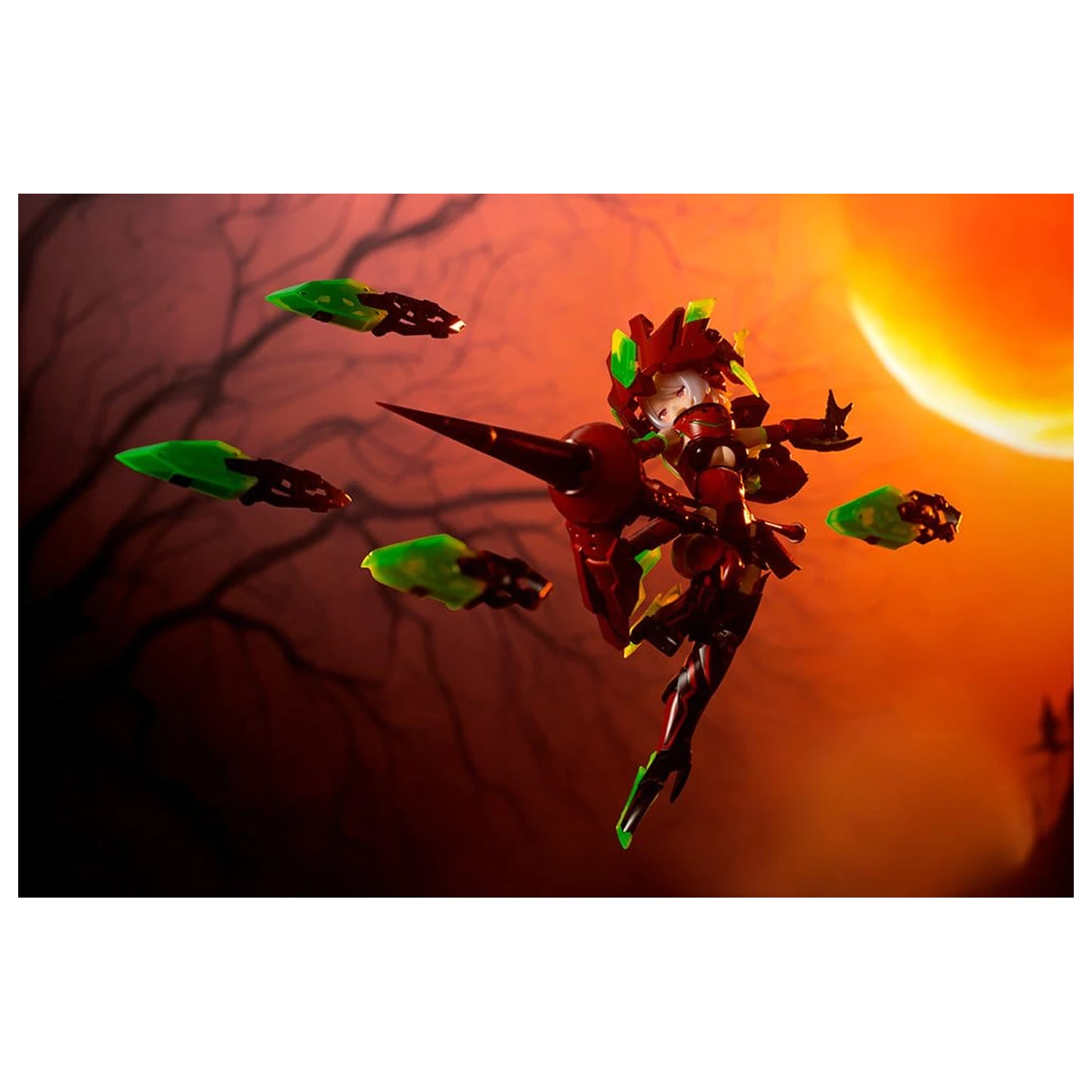 Megami Device Plastic Model Kit 1/1 Bullet Knights Exorcist Hell Blaze 15 cm product photo